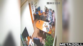Old fart fucking his chubby wife in the living room