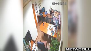 Old fart fucking his chubby wife in the living room