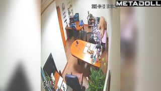 Old fart fucking his chubby wife in the living room