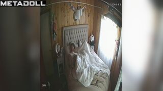 She woke up because he inserted something into her