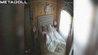 She woke up because he inserted something into her