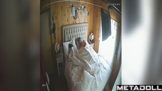 Old fart and milf enjoying lazy sex in their village house