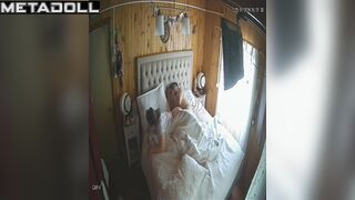 Old fart and milf enjoying lazy sex in their village house