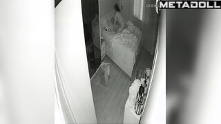 When she jumps on him, he imagines a skinny sexy woman