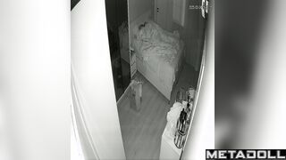 When she jumps on him, he imagines a skinny sexy woman