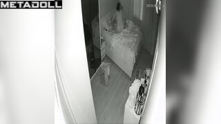 When she jumps on him, he imagines a skinny sexy woman