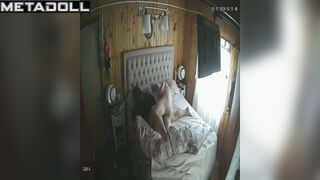 Gray-haired old fart licking all holes his horny wife