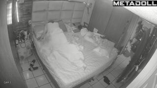 She fell asleep quickly after boring sex with her husband