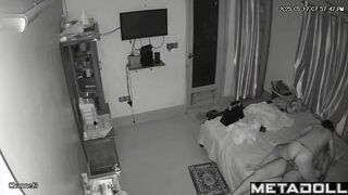 Guy fucked his wife in all positions / hidden camera