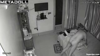 Guy fucked his wife in all positions / hidden camera