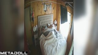 This middle-aged guy constantly wants to fuck, bedroom scene