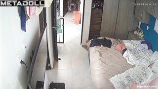 Blonde and brunet enjoying each other on siesta, watch
