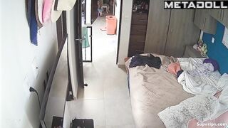 Blonde and brunet enjoying each other on siesta, watch