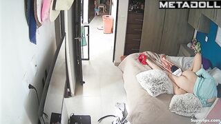 Blonde and brunet enjoying each other on siesta, watch