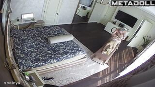 Chubby old fart fucking sexy and cheap whore, watch