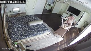 Chubby old fart fucking sexy and cheap whore, watch