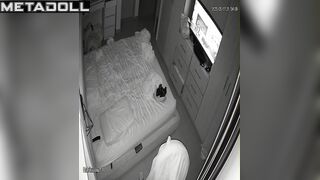 Boyfriend and girlfriend enjoying oral sex during tv watching
