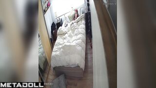 Young girl masturbating on photo her handsome ex-boy
