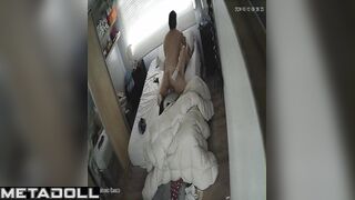 Hidden cam in their bedroom fixed funny and energy movements