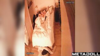 Sexy skinny blonde wants to get orgasm from her boy