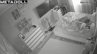Hidden cam fixed strange movements - maybe it's sex