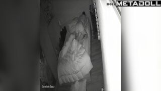 Her sexy body turns him on a lot / bedroom hidden tape