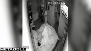 Bedroom video - they decided to do it quickly (naked couple)