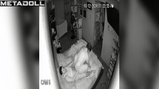 Bedroom video - they decided to do it quickly (naked couple)