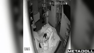 Bedroom video - they decided to do it quickly (naked couple)