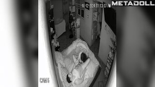 Bedroom video - they decided to do it quickly (naked couple)