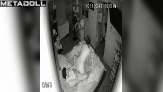 Bedroom video - they decided to do it quickly (naked couple)