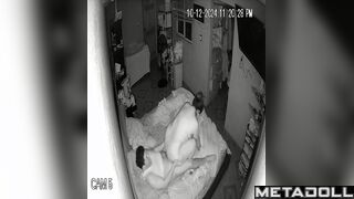 Bedroom video - they decided to do it quickly (naked couple)