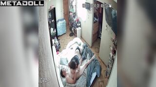 Chubby brunette with small tits enjoys it every day