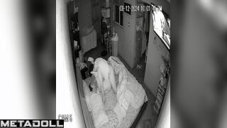 Young people enjoying each other after work, home video
