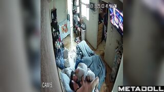 He likes to fuck his chubby princess / hidden bedroom cam