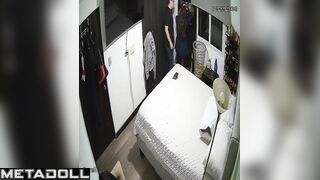They finally have some privacy and can enjoy each other