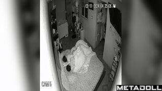 She climbed her hairy pussy on him and started to wriggle