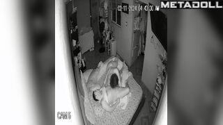 She climbed her hairy pussy on him and started to wriggle