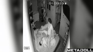 She climbed her hairy pussy on him and started to wriggle