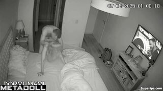 Couple adores making it with each other, especially at night