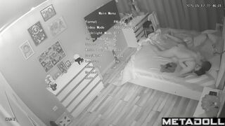 Couple enjoying each other in 69 position, night video