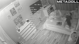 Couple enjoying each other in 69 position, night video