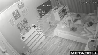 Couple enjoying each other in 69 position, night video