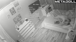 Couple enjoying each other in 69 position, night video