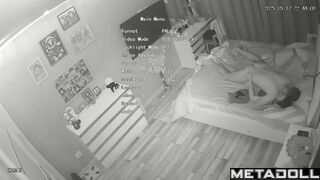 Couple enjoying each other in 69 position, night video