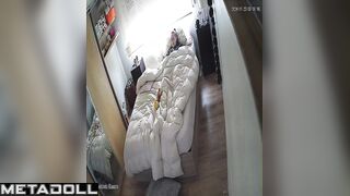 Solo bedroom video - young lady versus her playful fingers