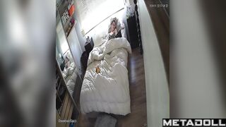 Young girl masturbating on intimate video her bestie