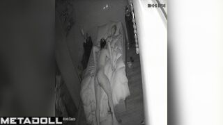 Sexy couple enjoying their first night, watch it now