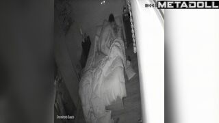 Sexy couple enjoying their first night, watch it now