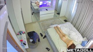 Husband came home from work and fucked his sexy wife